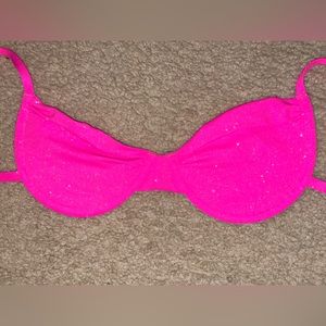 Pink frankies bikini top